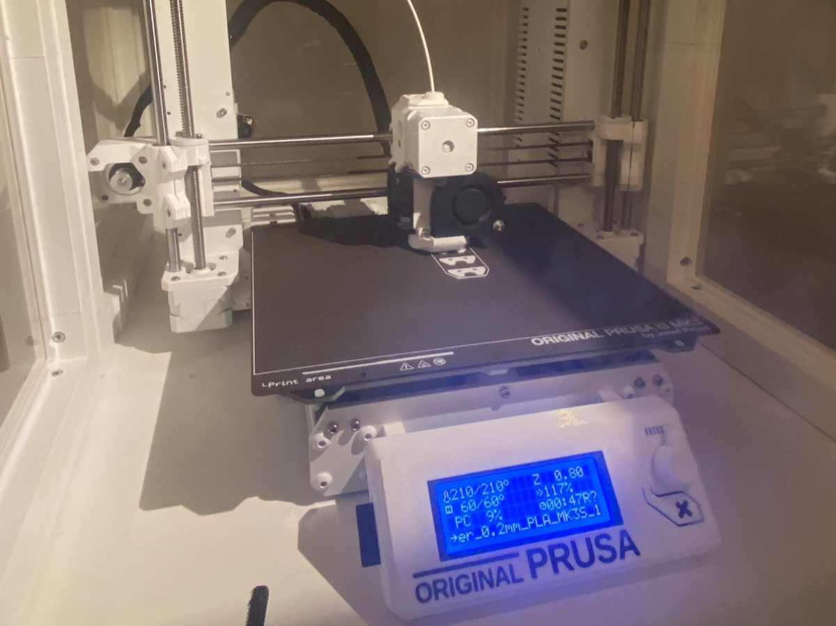 My customised Prusa MK3S at work